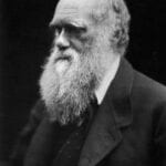 A Photo Of A Black And White Photo Of Charles Darwin, One Of The People Who Made Famous Career Changes