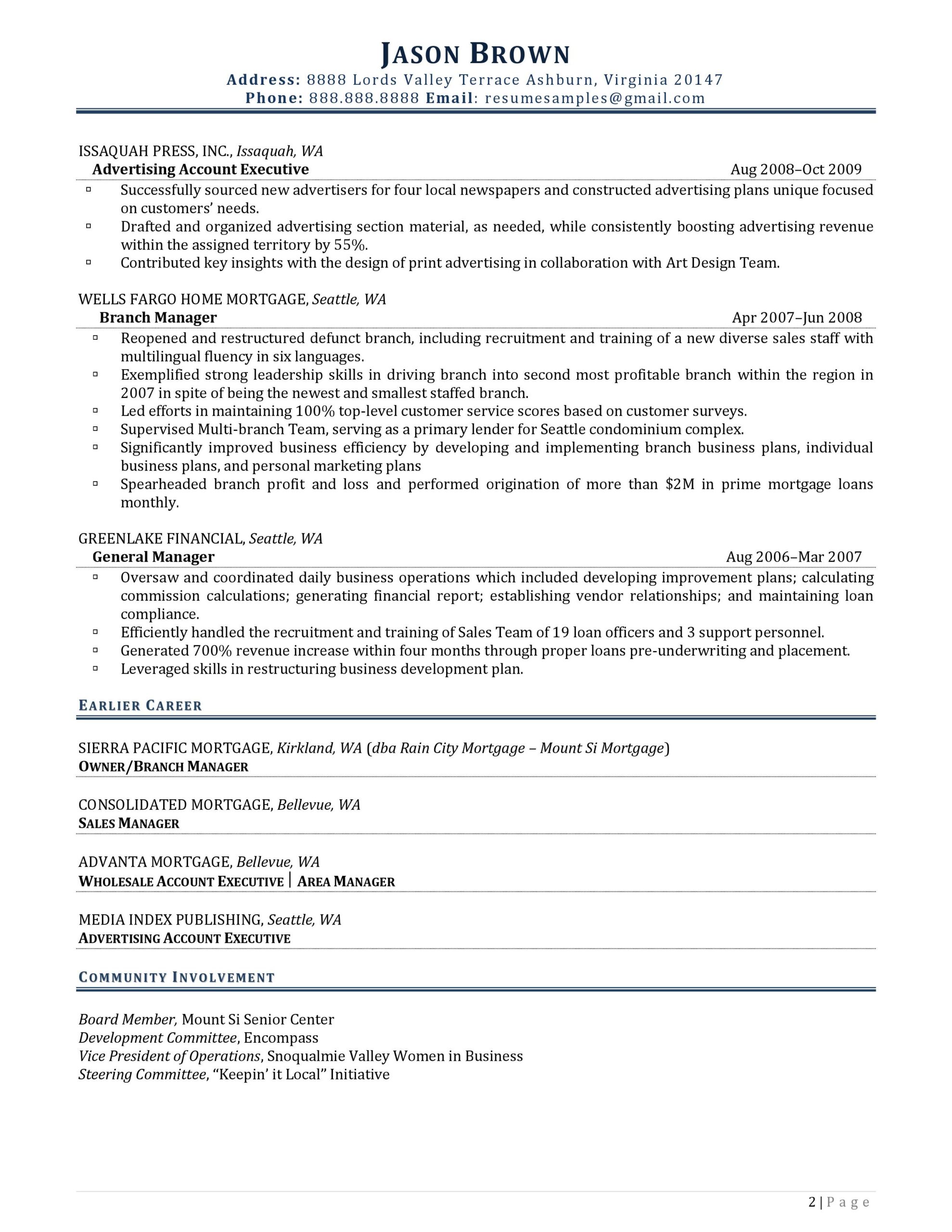 skills to help non for profit resume