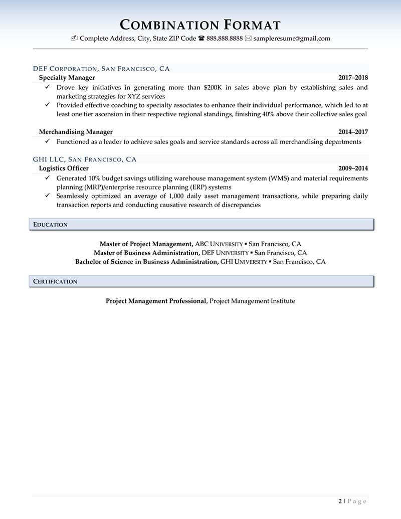 Rpw-Combination-Resume-Format-Example-2