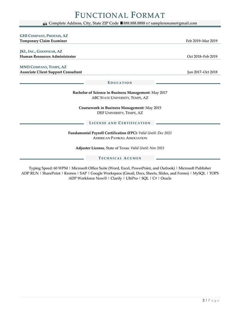 Rpw-Functional-Resume-Format-Example-2