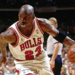 A Photo Of Michael Jordan Playing Basketball
