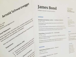 Sample of a generic resume