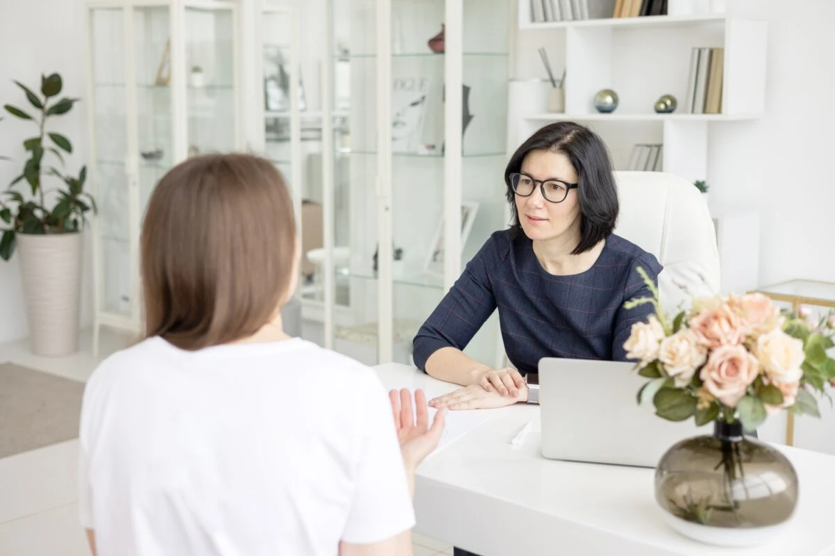 career coach conducting training
