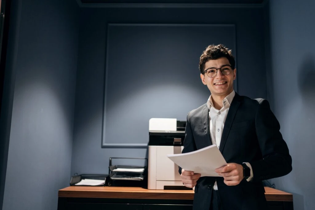 man working jobs in corporate finance