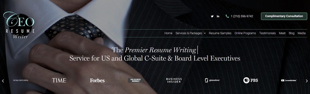 Ceo Resume Writer Listed As One Of The Best Executive Resume Writing Services