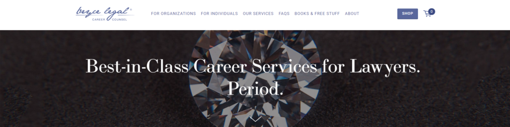 Bryce Legal Career Counsel Hero Section Legal Resume Writing Services