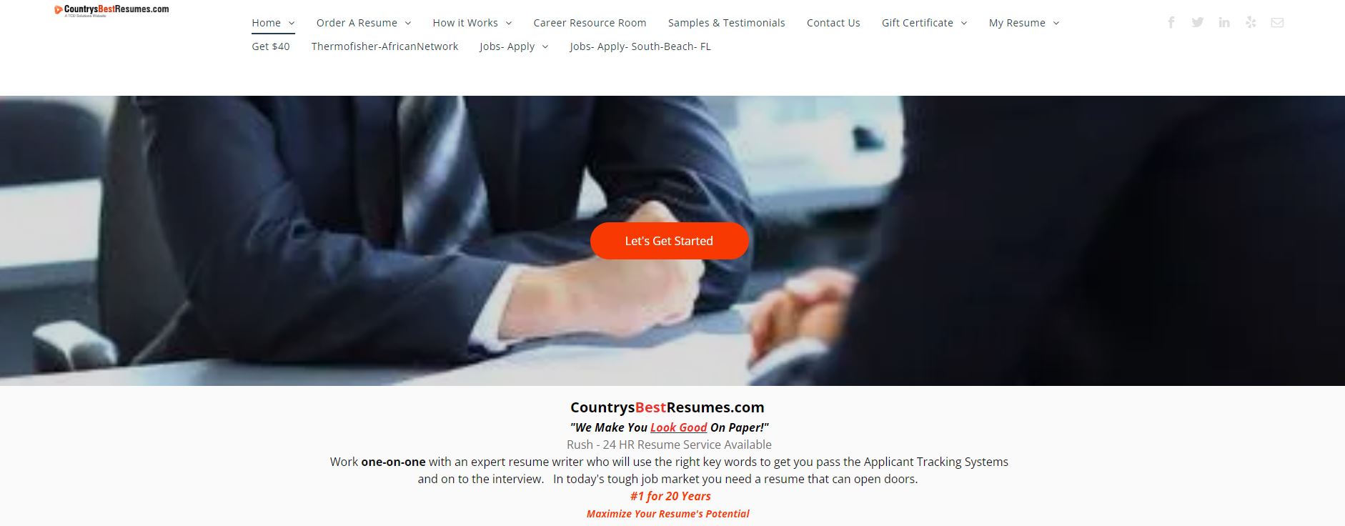 Non-Profit Resume Writing Service Countrys Best 
