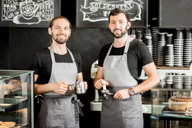 two baristas hired for job winning barista resume