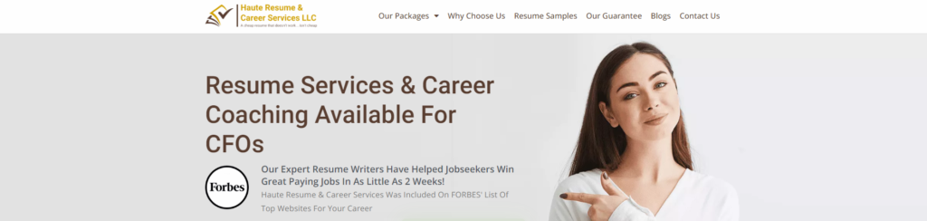 Haute Resume And Career Services Hero Section