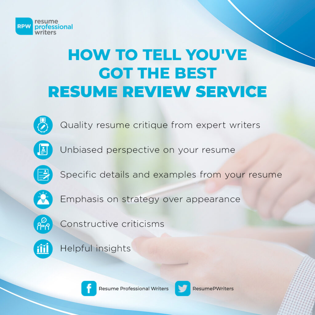 How To Tell You'Ve Got The Best Resume Review Service