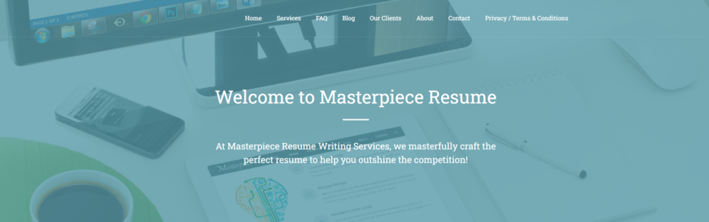 Resume Writing Services For Career Changers Masterpiece Resume Hero Section