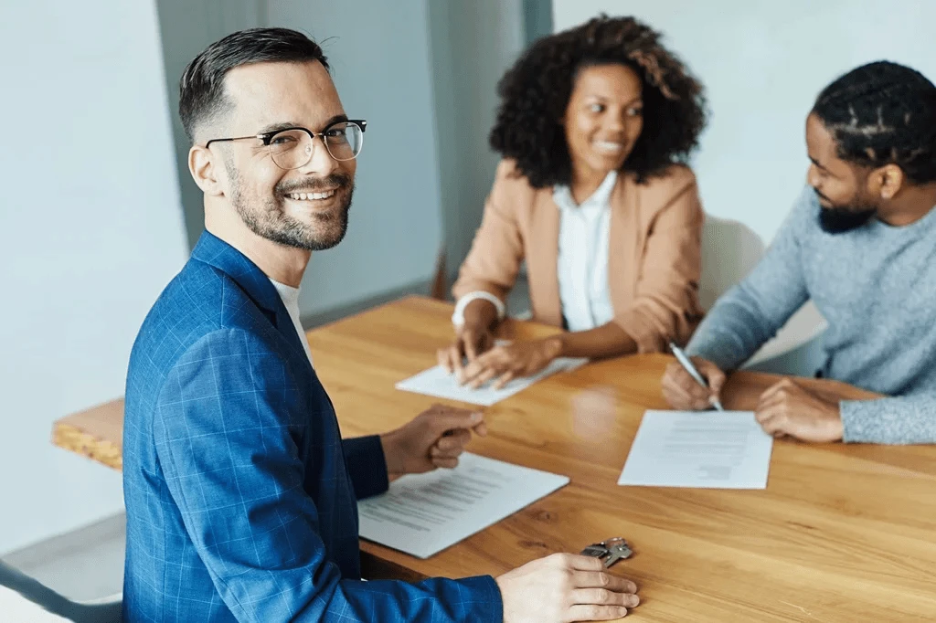 Team Of Professional Resume Writers Engaged In A Discussion