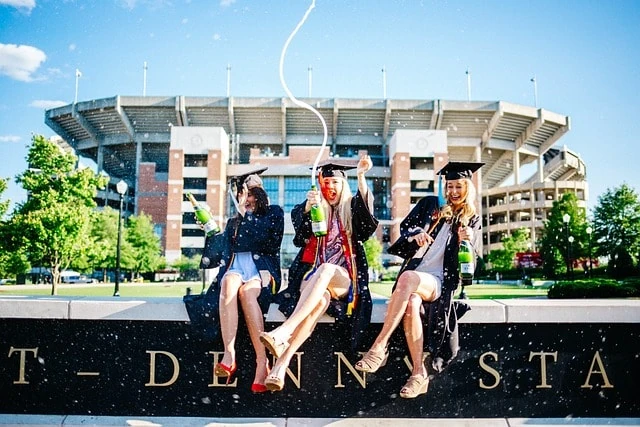 Recent Graduates Celebrating Their Academic Achievement
