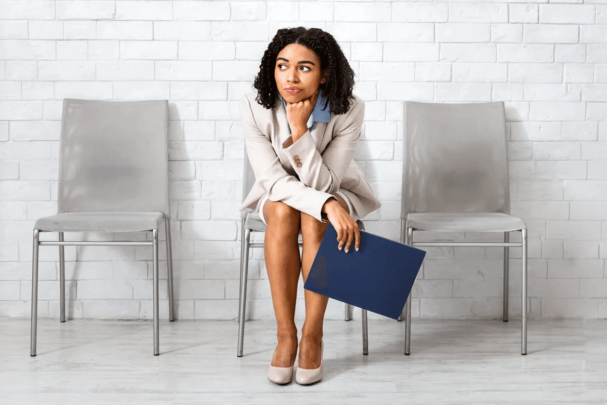 job seeker struggling to find a job for being overqualified
