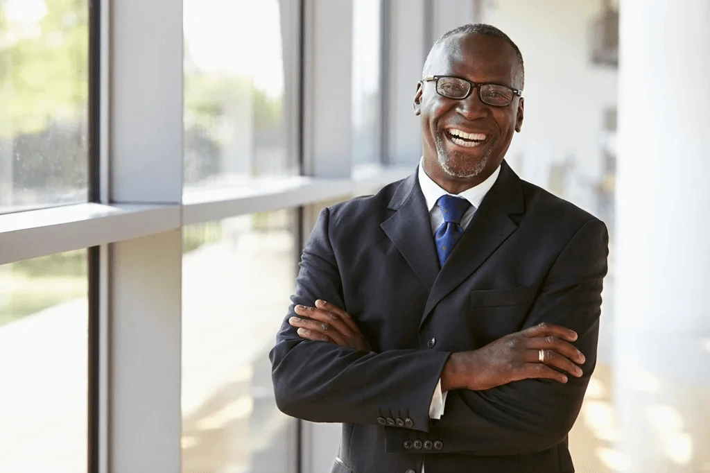 Confident Chief Of Staff In Formal Attire