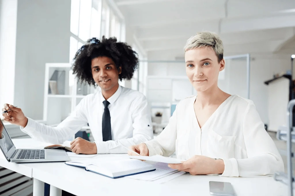 Human Resource Team Managing Employee Documents