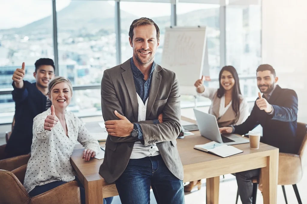 Employees Happy With The Management Of Their Team Leader