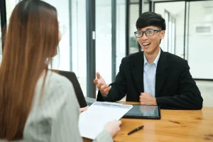 Job Seeker Answering The Interview Question &Quot;Describe Your Leadership Experience&Quot;