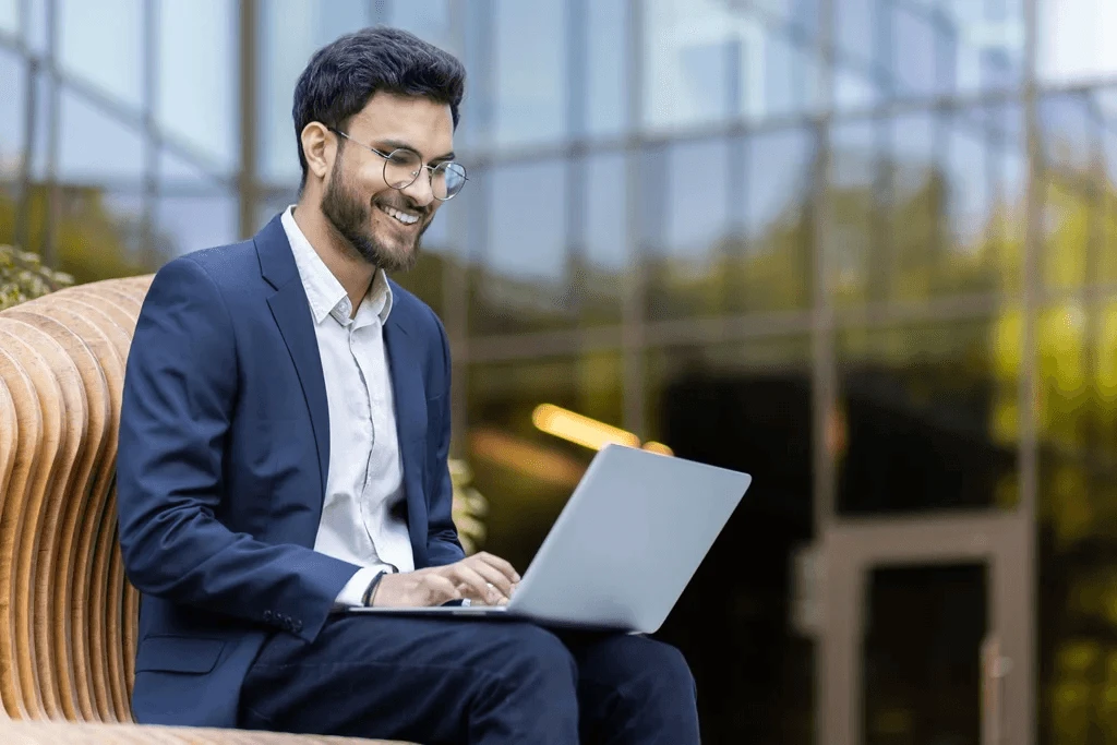 Job Seeker Researching The Top Skills For Resume