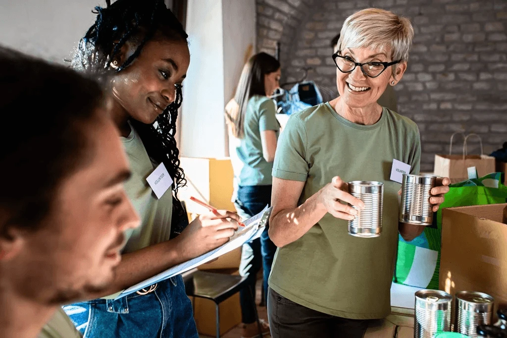 Manager Leading A Voluntary Department Drive