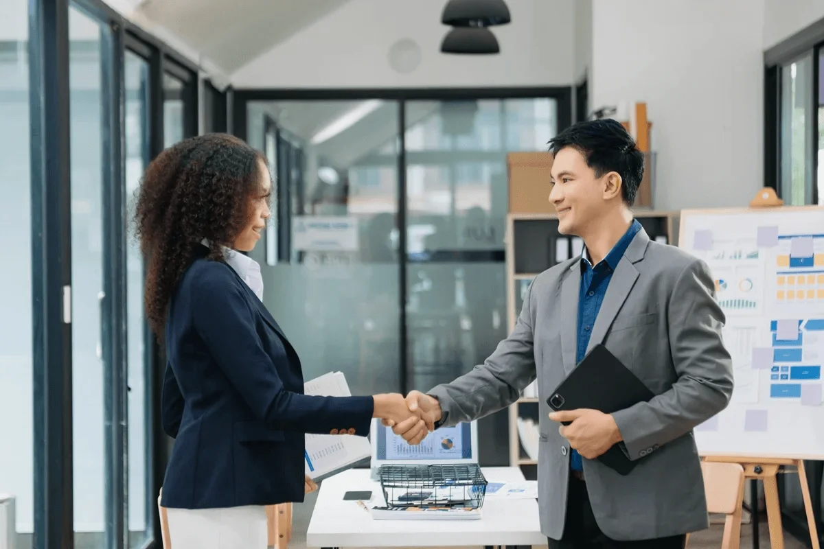 applicant getting hired after using professional resume writing services