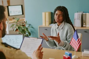 aspiring educator answering teacher interview questions