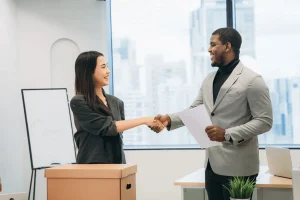 Job Applicant Getting Hired Because Of Impressive Resume Characteristics