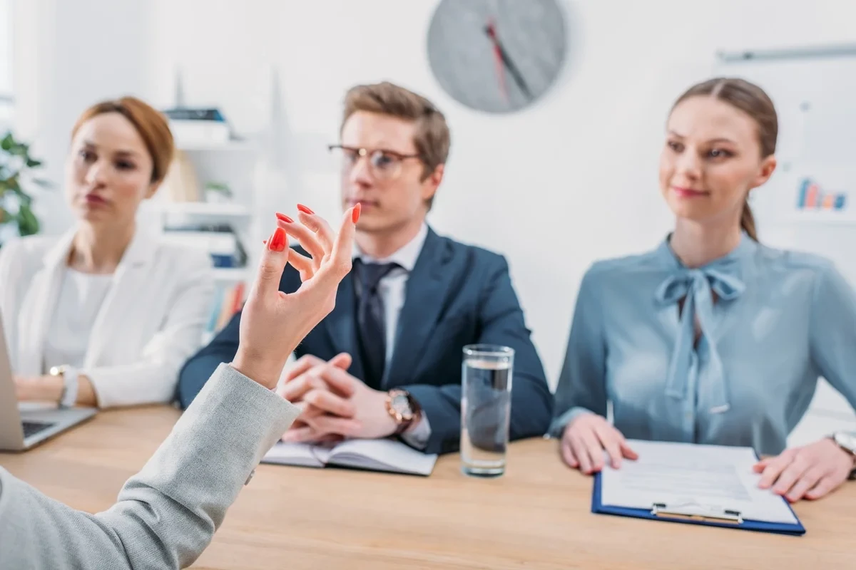 applicant answering business development manager interview questions