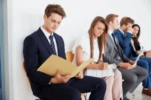 job seeker applying for high-paying entry-level jobs