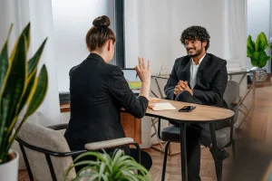Applicant Answering Help Desk Interview Questions