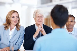 panel interviewers asking the question why are you leaving your current job