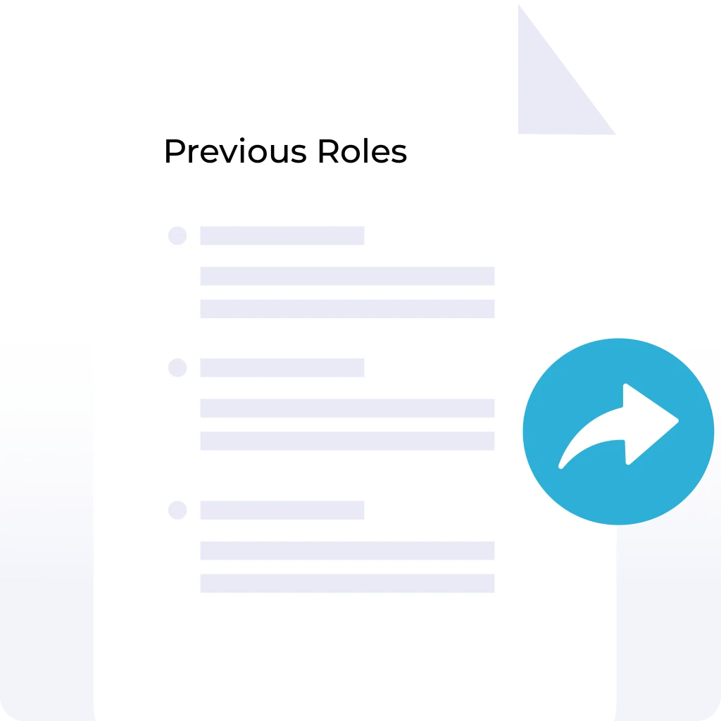 Step Two Share Your Career Details