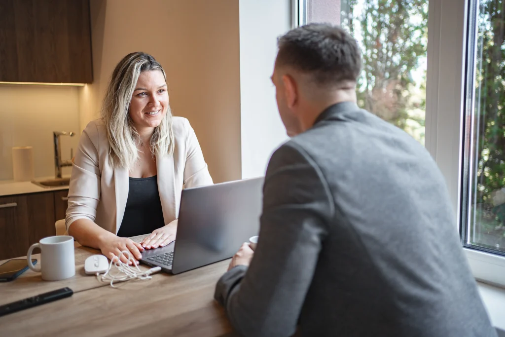 Hiring Manager Listening To Candidate Explain What Are You Looking For In A Job
