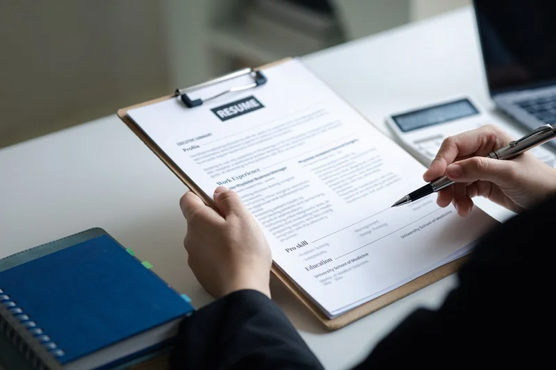 Job Applicant Optimizing Resume