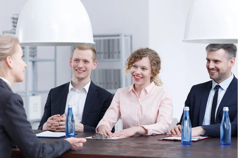 Candidate Confidently Explaining Their Sabbatical On A Resume During A Job Interview With A Hiring Manager