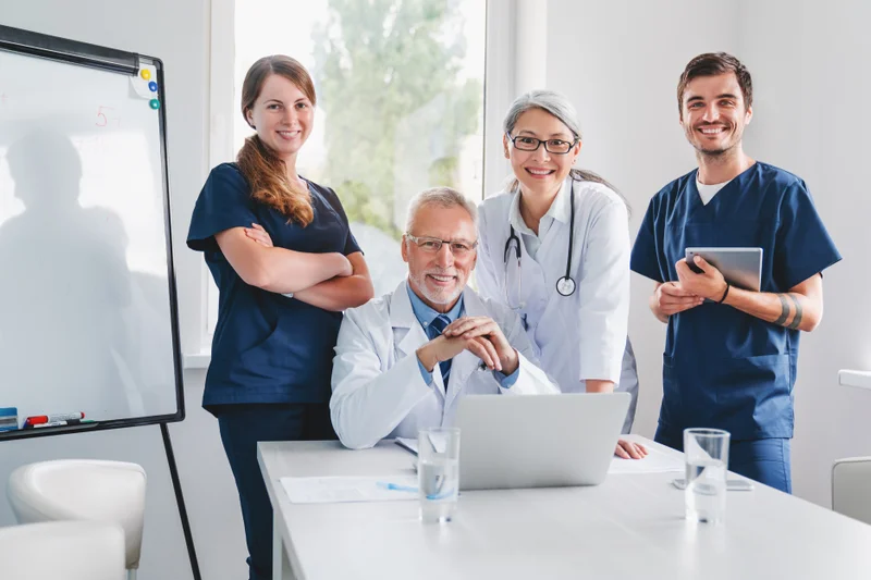 healthcare administration team