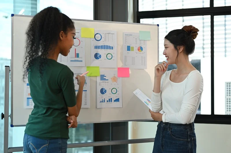 Young Professionals Showcasing Decision-Making Skills