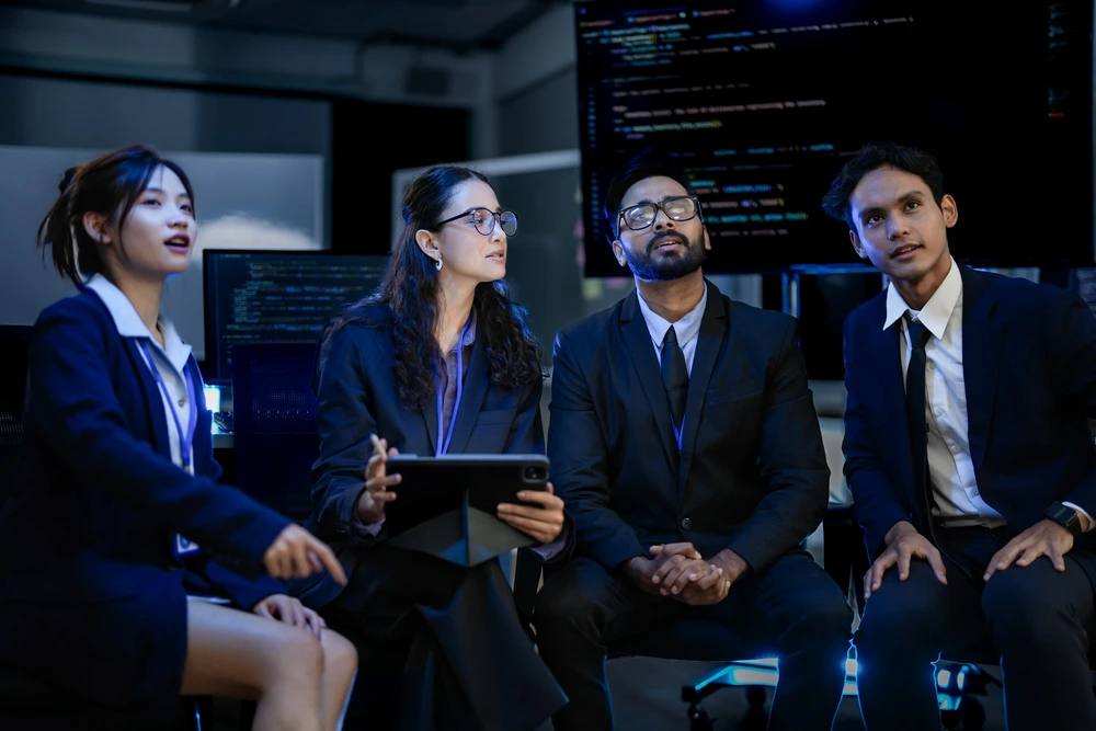 Future Workforce Demonstrating Use Of Ai-Driven Skills