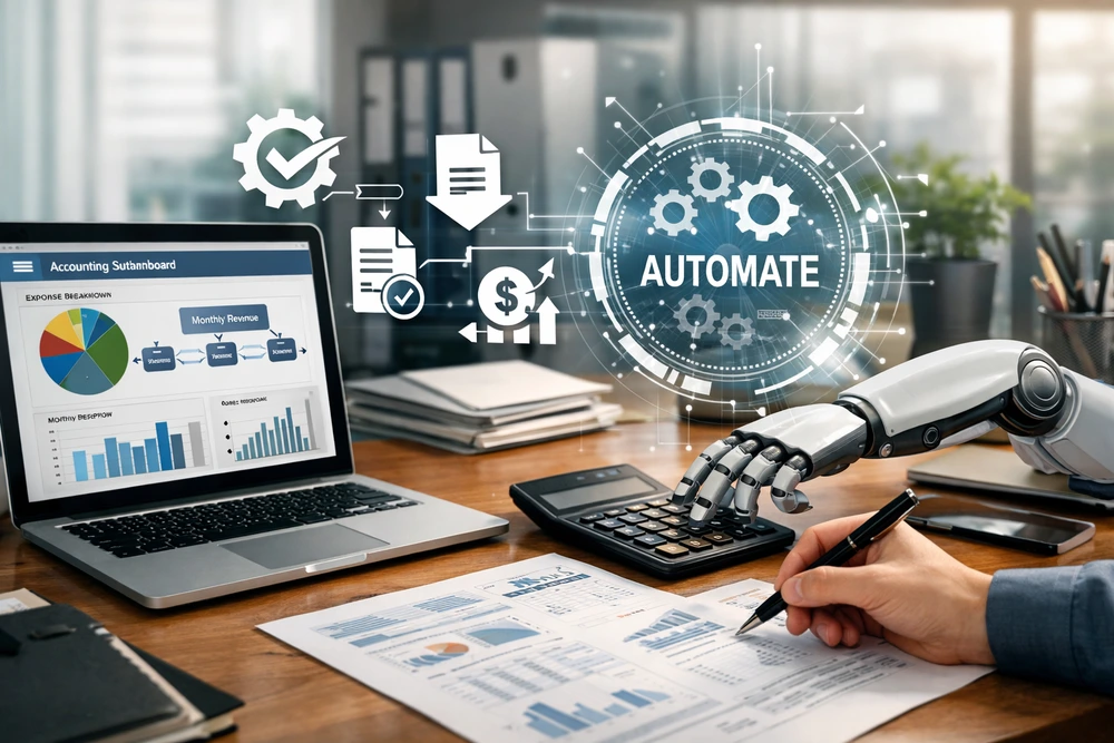A Realistic Office Environment With A Strong Focus On Accounting Process Automation And Improvement.