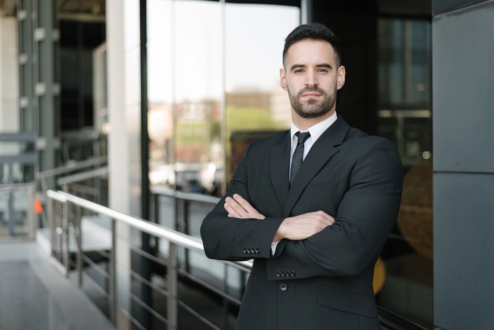 A Man In Business Suit