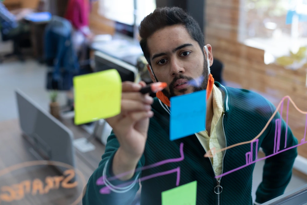 A Man Solving H.o.t. Problems