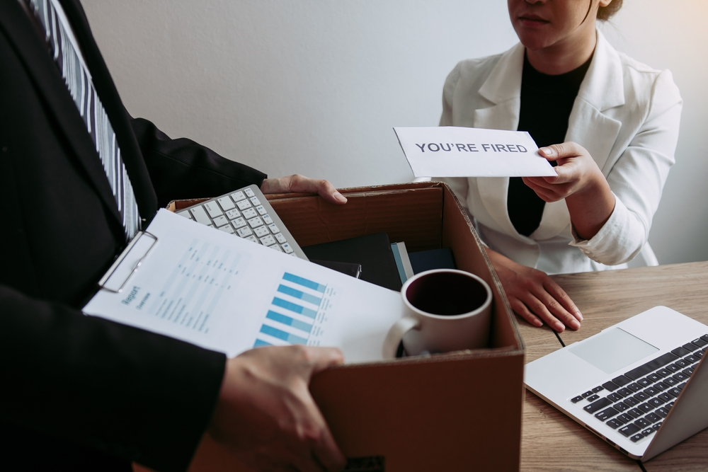 A Manager Firing An Employee