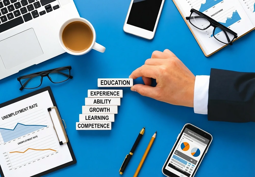 A Representation Of Education And Employment Rate