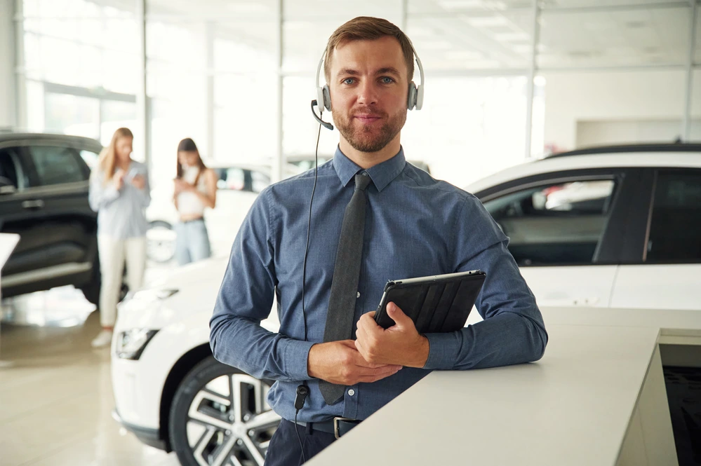 A Sales Associate In A Workplace