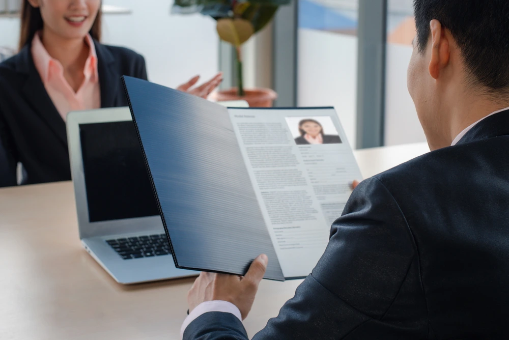 An Applicant Demonstrating Proficiency In Various Synonyms For Attention To Detail During The Interview