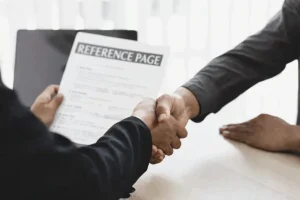 A Former Manager Agreeing To Be Part Of References