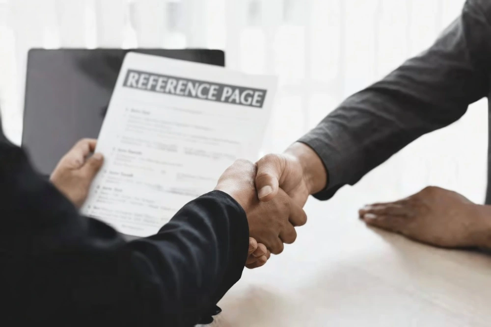 A Former Manager Agreeing To Be Part Of References