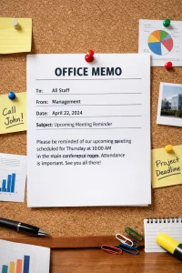 business memo