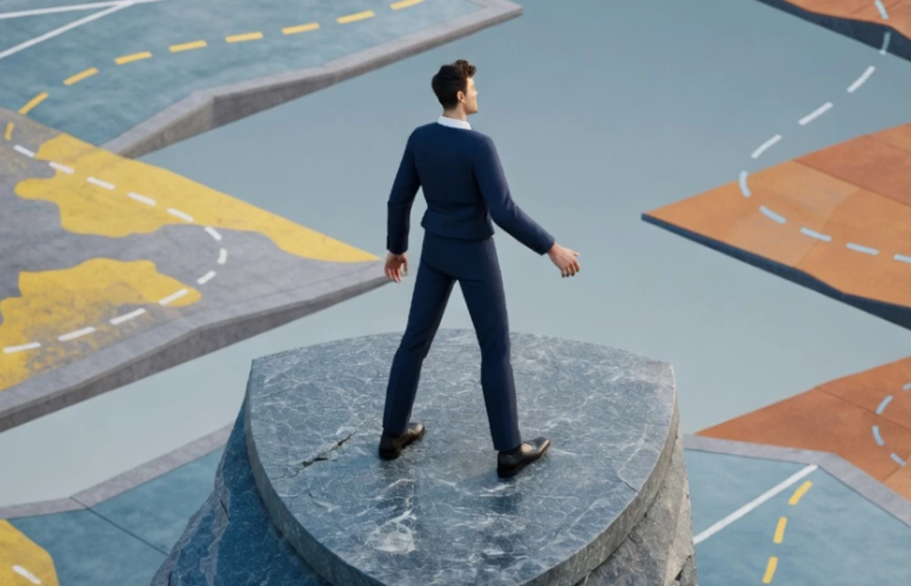 A Conceptual Image For Job Security With Exploration, A Key Benefit Of Secondment For Employees