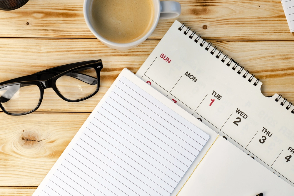 Calendar Page Close Up On Office Desk 2026 03 23 23 50 23 Utc 2